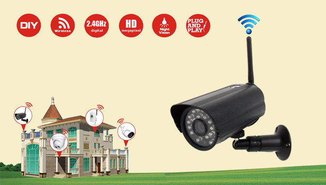 MWL605 - HD Weatherproof IR Wireless Camera